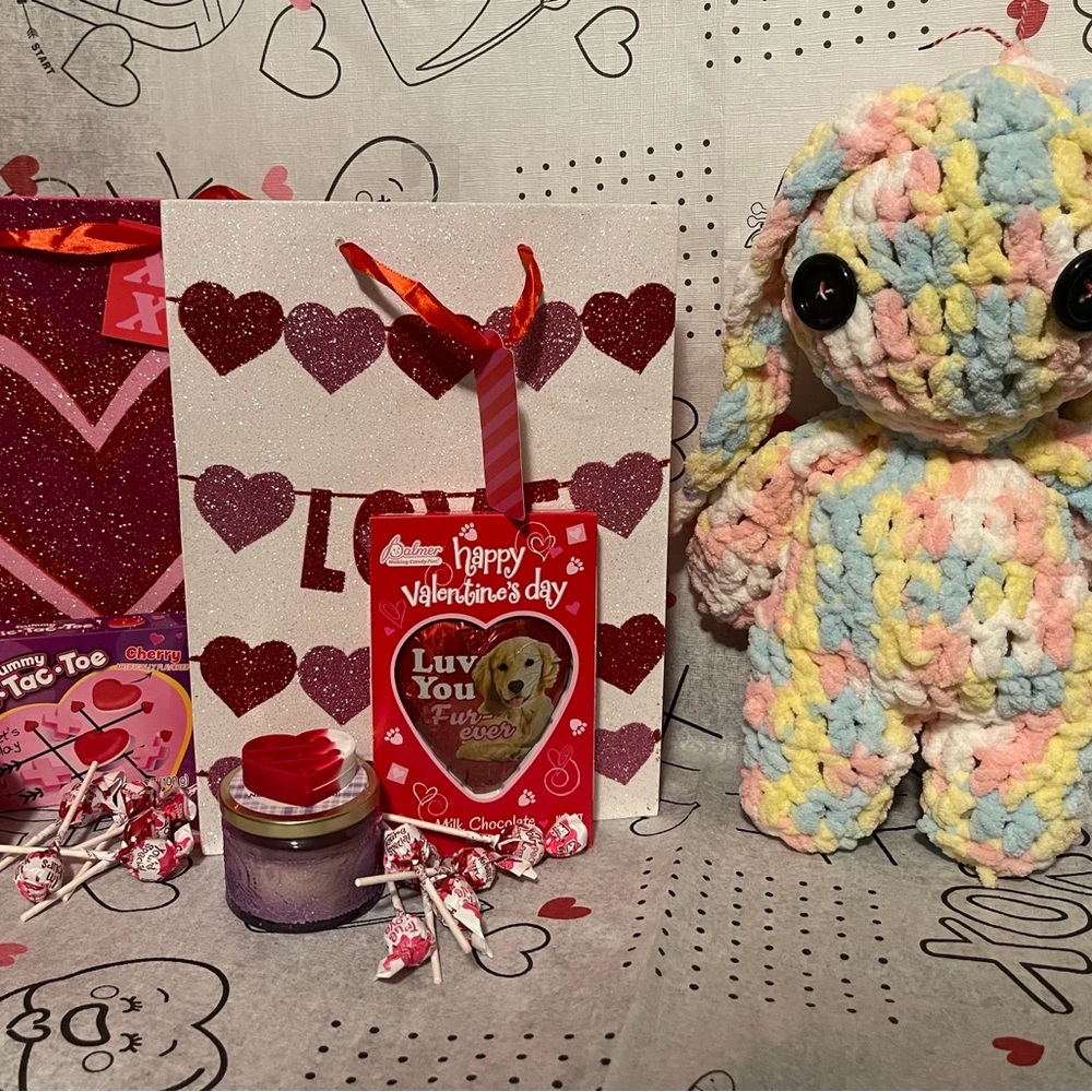 Seasonal Custom Crochet Gift Bags